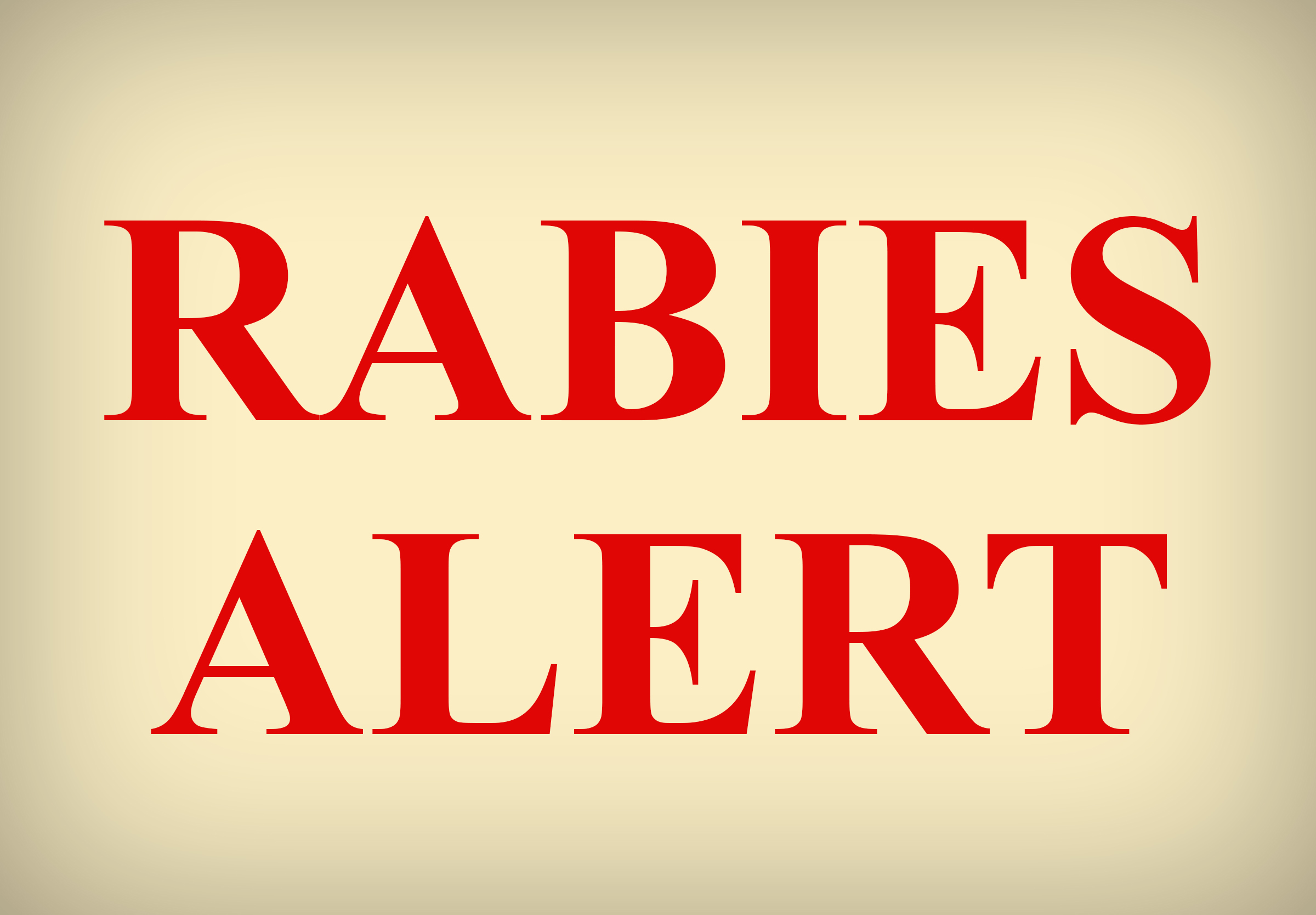 The Fight Against Rabies