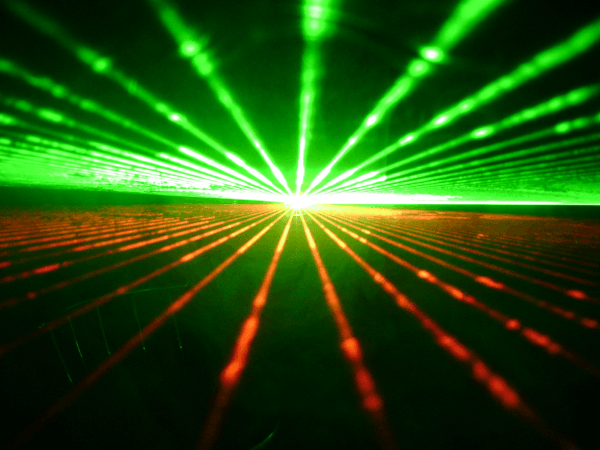 Turning Cells into Lasers