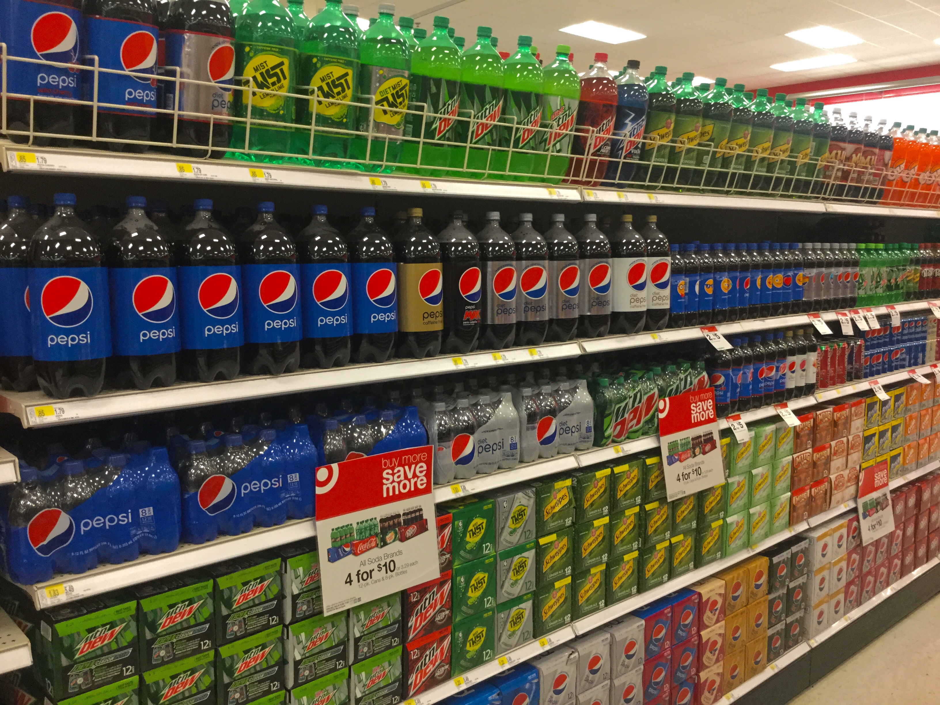 A Drug Targeting Reactions in Your Soda
